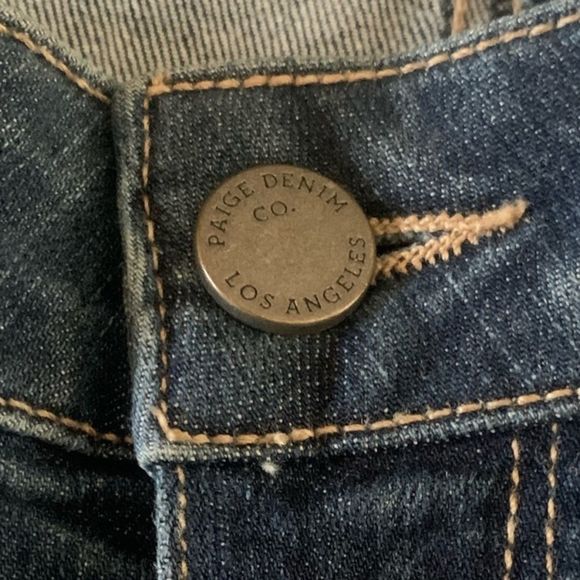 Paige Kylie Crop Evelyn Destructed Jeans - Picture 5 of 12